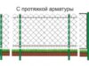 Забор из сетки: виды и особенности установки