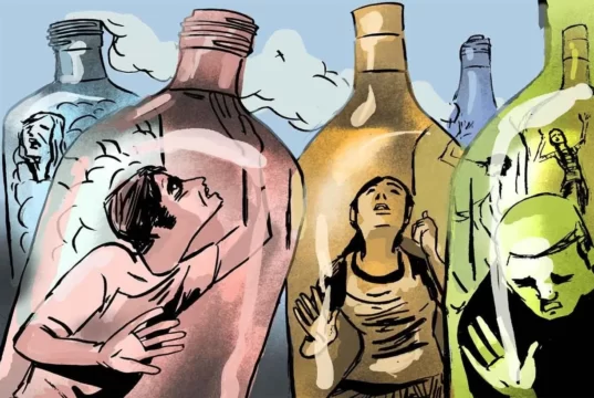 Изменение уровня риска неабстинентного употребления алкоголя по ВОЗ и алкогольная зависимость