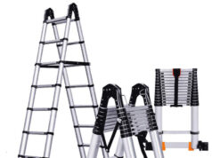 Телескопические алюминиевые лестницы: особенности и преимущества использования