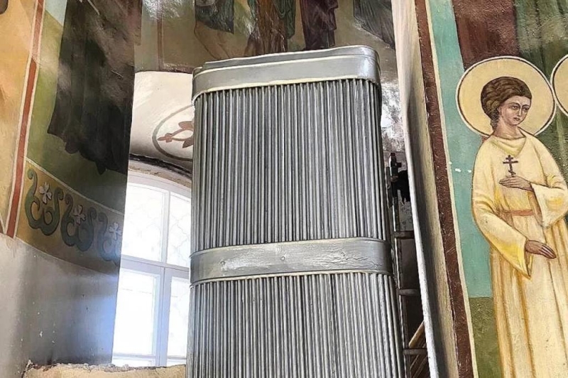 В Печорах восстановили чудо техники царских времен и завершили реставрацию живописи