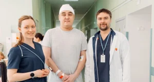 В Центре Мешалкина спасли мужчину, который из-за гигантской опухоли мозга не мог ходить и говорить