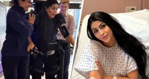 Парализованная девушка сделала первые шаги за 10 лет благодаря экзоскелету (видео)